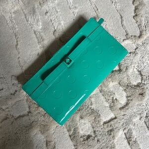 Kate Spade Teal Polka Dot Wallet